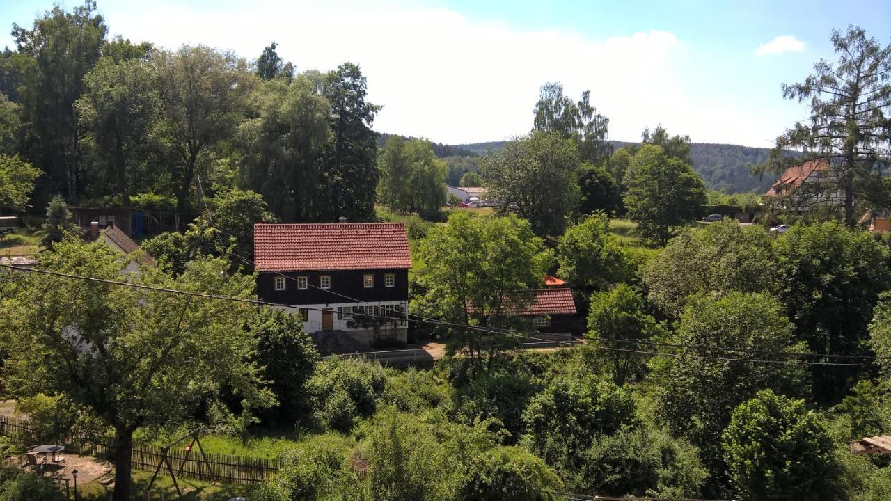 Pension Zschirnsteinbaude Kleingiesshubel Exterior foto